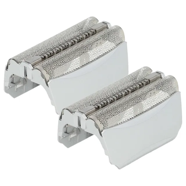 2x Grilles doubles de rasoir pour Braun 8377 (Typ 5751) 8374 590CC 590-4 + cadre