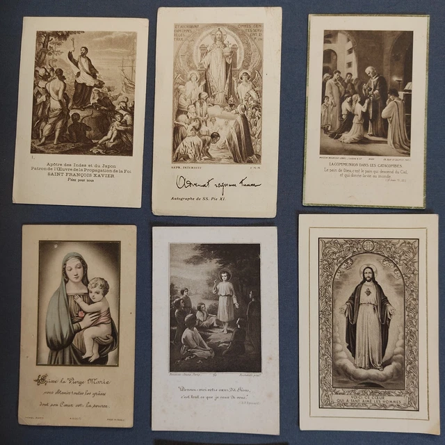 Lot De 40 Images Pieuses Anciennes – Édition Abbaye De Maredret, Collection AMAR 6
