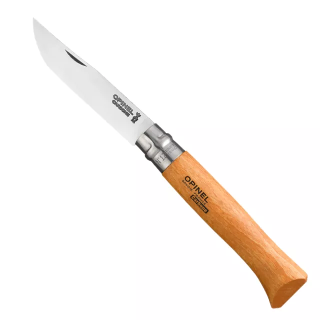Opinel - Couteau Tradition N12 Hêtre Lame Carbone - 942.12