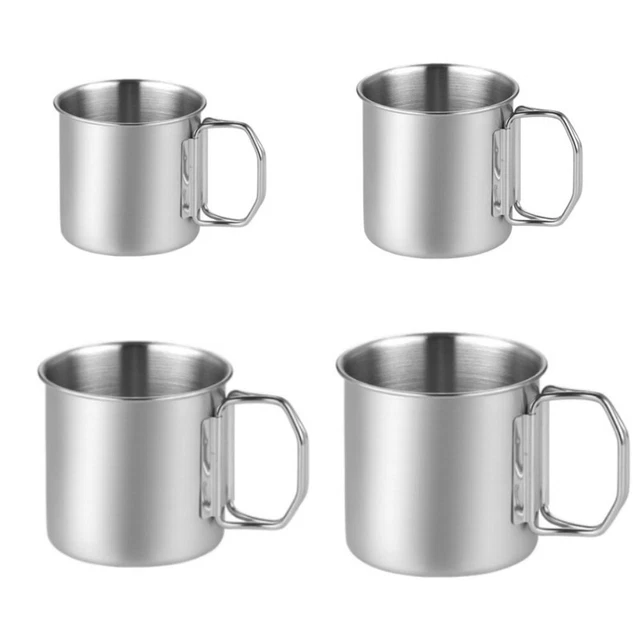 Kompakte und leicht zu reinigende Wassertasse für Outdoor-Aktivitäten 600 ml Kapazität
