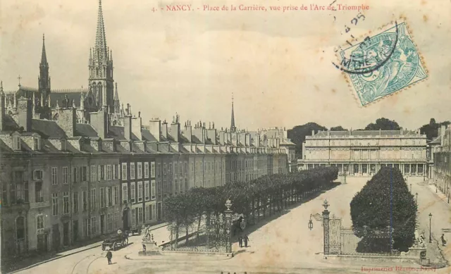 54 Nancy Place De La Carriere Vue Prise De L'arc De Triomphe