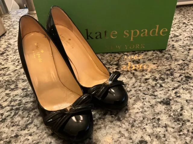 Kate Spade Womens Career Event Wedge Heels Shoes Size 6 Made in Italy