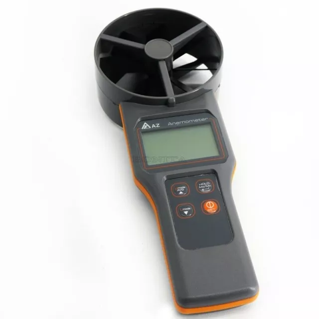 AZ8917 Environmental Testing Equipment Handheld Anemometers With 10Cm Vane ae