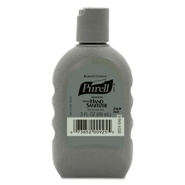 PURELL 962424 Advanced 3 oz. FST Biobased Gel Hand Sanitizer (24/CT) New