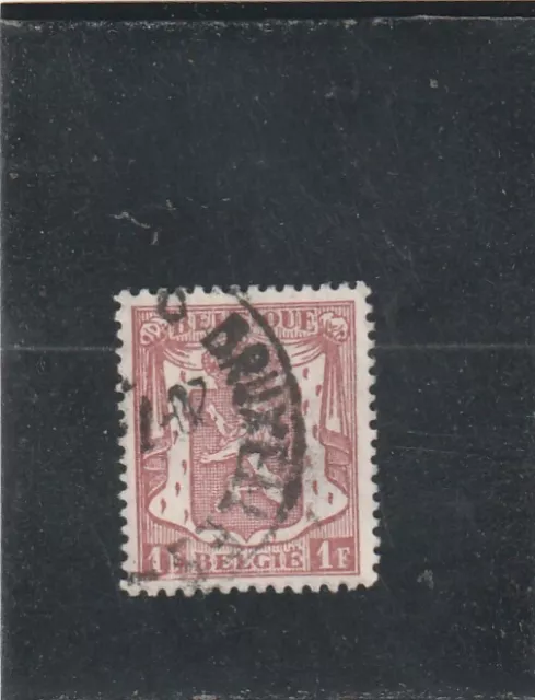 L5995 BELGIQUE timbre Y&T N° 715 de 1945-49 "  Armoiries  " Oblitéré