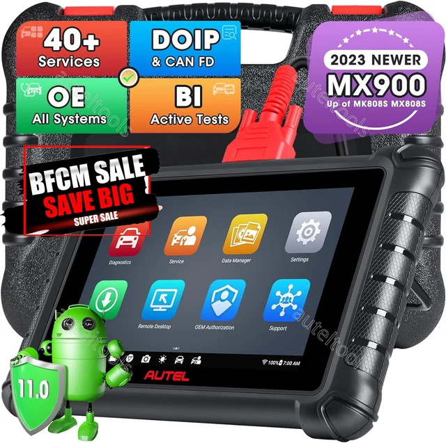 2023 AUTEL MAXICHECK MX900 Full Bidirectional Scan Tool 40+ Service ...