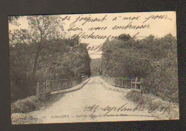 THURY-HARCOURT (14) PONT sur l'ORNE , LA TRANCHEE DU HOME en 1916