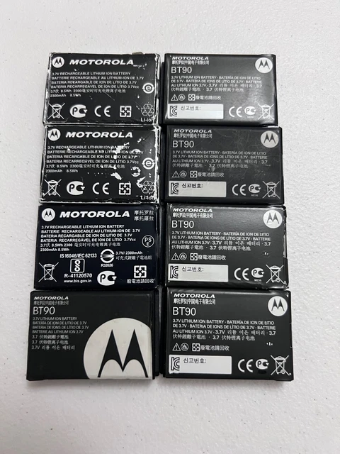 Lot of 8 Scrap BT90 Battery For Motorola DLR1020 DLR1060 CLP1010 CLP1040 as-is