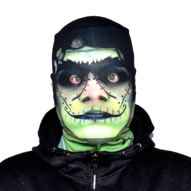 Alien Menace Design 5 colours 3D Effect Face Skin Lycra Fabric Face Mask  Horror