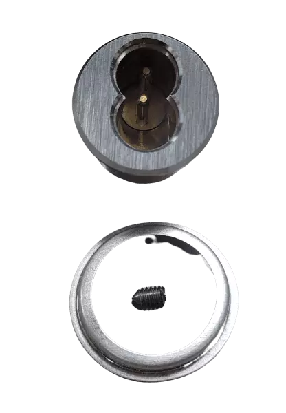 8-PACK KSP Mortise Cylinder w/ Removeable Cams Satin Chrome - 406700-26D