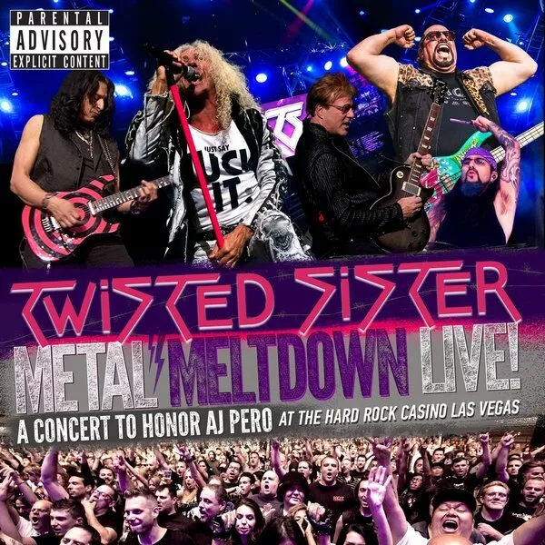 Blu-ray Twisted Sister - Metal Meltdown Live at the Hard Rock Casino Las Vegas