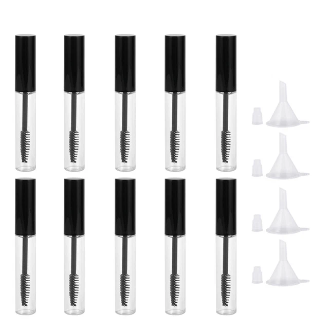 10 pz tappo contenitore per stoccaggio liquido per crescita portatile olio di ricino bacchetta ciglia