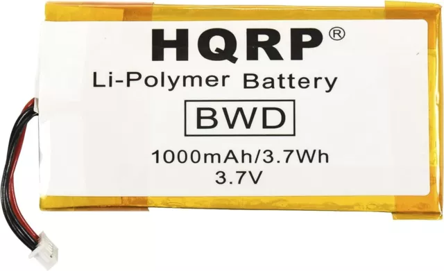 HQRP Batería para Crestron MTX-3, PTX-3, TPMC-3X-BTP, LPPCZRST1S1P, 6502796