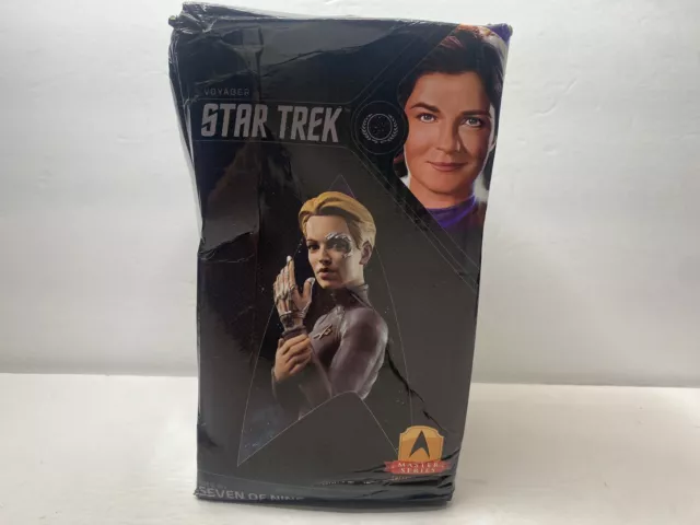 QMX Star Trek Voyager Seven of Nine Mini Master Replica Figure • Damaged Box