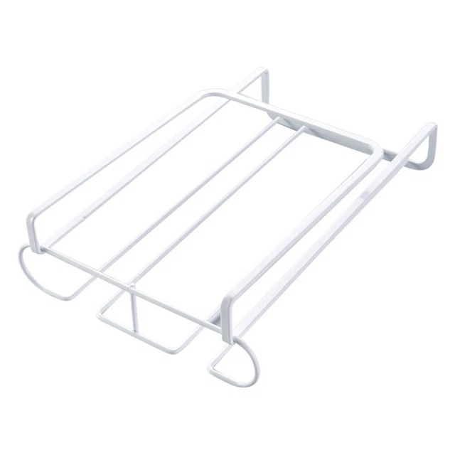 Hanging Wine Glass Holder Stemware Storage Hanger Save-space Metal Organizer