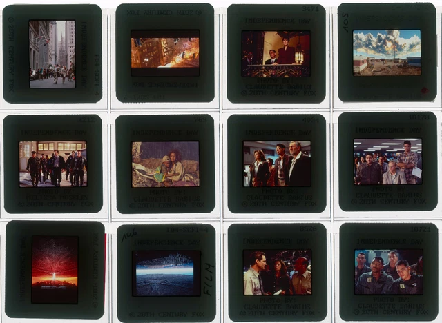 Lot 36 ektas slides originals Independence Day
