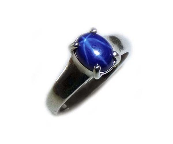 1 ¾ CT Étoile Sapphire Ancien 19thC + Bague Rome Perse Sorcery Oracle Prophet 5
