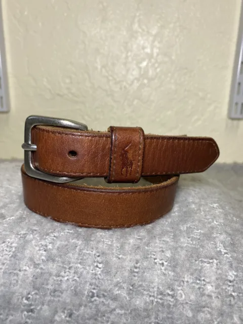 Size 24 ~ Belt POLO RALPH LAUREN Vintage Leather