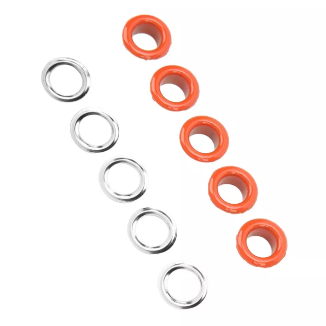 500 Sets 8mm Grommet Eyelet Kit Rust Prevention Metal Leather Grommets Kit ⊹