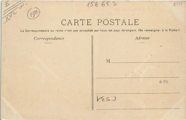 CPA PARIS 15e - Rue Lecourbe, take from Boulevard Pasteur (156653) 2