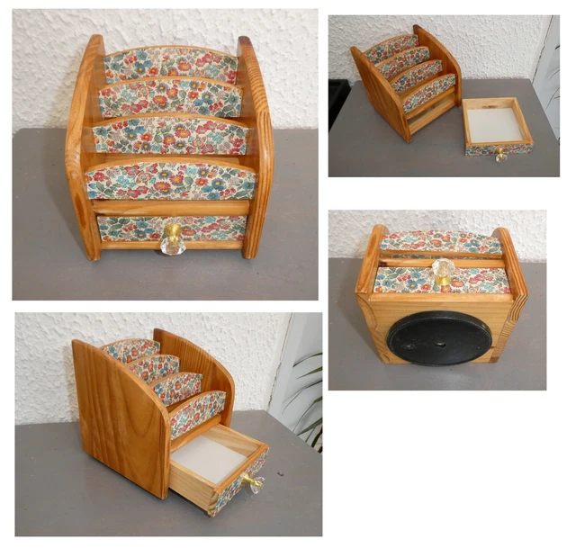 Grand Porte-lettres En Bois Exotique, Boîte à Courrier Design (occasion)