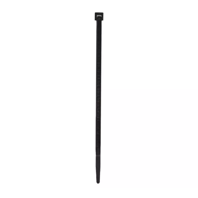 Mayhew MB4-18BLK-C 4" 18 lbs UV Black Cable Ties 100/Bag