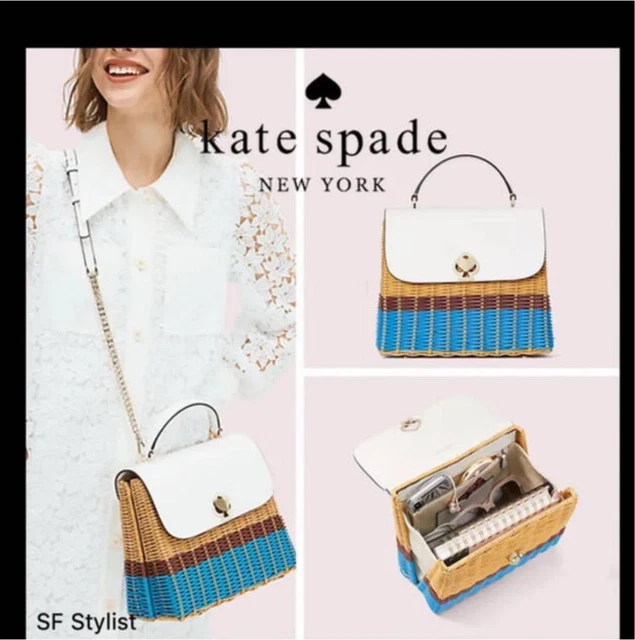 [Japan Used Bag] Kate Spade Nicola Twist Lock 2Way Basket Bag