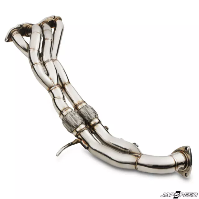 Japspeed 4-2-1 Stainless Steel Race Exhaust Manifold For Honda Civic Fn2 Type-R