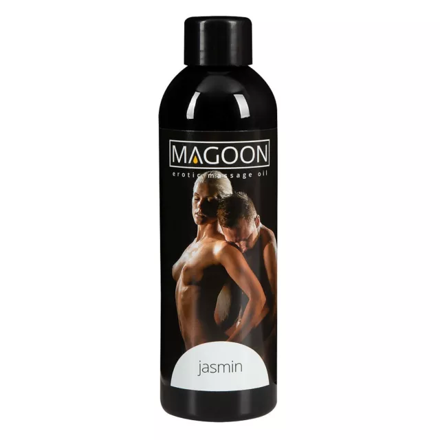 Magoon Jasmin Erotik Massageöl 200 ml Massage Gleitgel Öl Gleitmittel Duft Aroma