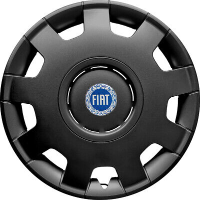 4 x13" Inch Wheel Trims Rims Hub Caps fit Fiat Panda - black