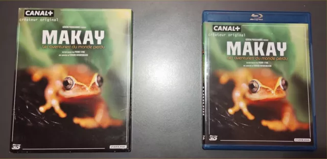 Blu Ray 3D + Br Makay, Les Aventuriers Du Monde Perdu