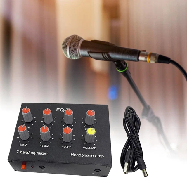 Ampli Gain Micro Préampli Microphone Gain élevé 22dB - , Faible Bruit - Home Studio, Podcast, Enregistrement Alimentation Fantôme 48v