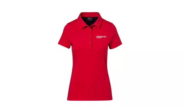 Porsche Drivers Selection Ladies Motorsport Polo Red EU Medium - WAP80400M0LFMS