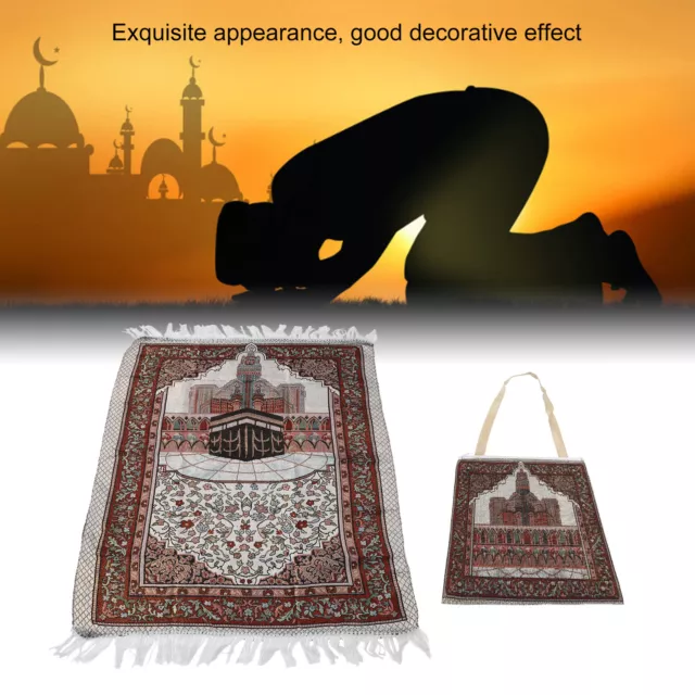 Muslim Prayer Mat With A Cloth Bag Pilgrimage Carpet Muslim Praying Rug