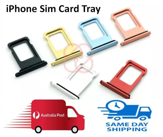 Apple iPhone Nano Sim Card Tray for iPhone 5s 6 6s 7 7Plus 8 8Plus X Xs Xs Max