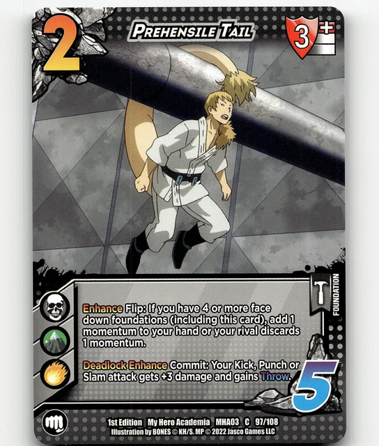 UniVersus Prehensile Tail My Hero Academia: Heroes Clash 1st Edition C