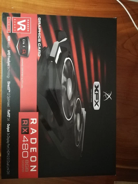 Scheda video AMD XFX RX 480 8gb