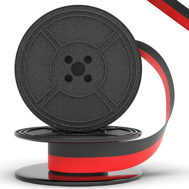 TYPEWRITER RIBBON TWIN Spool Typewriter Ribbon Twin Spool Replacement ...