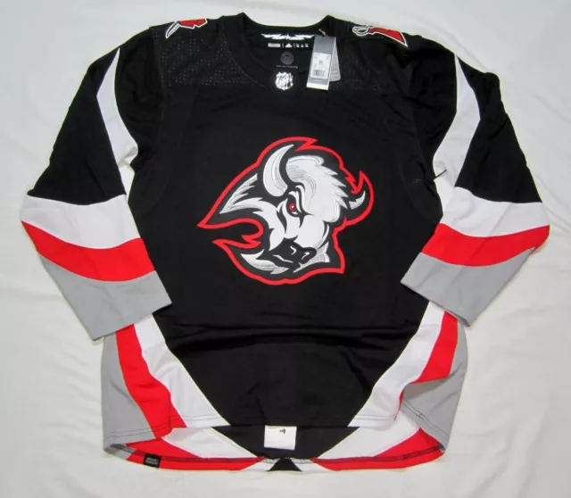 Custom 00 Buffalo Sabres 2022-23 Goathead Third Player Youth Jersey Black - Bluefink