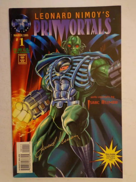 Leonard Nimoy's Primortals Asimov Worley Volume 1 #1 Tekno Comix March 1995 NM