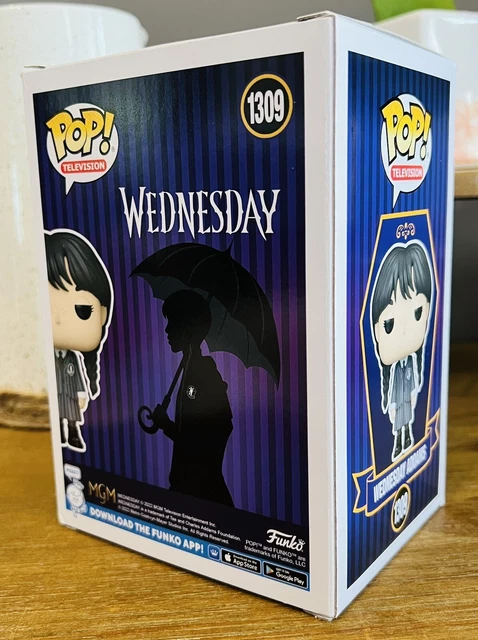 *New!* Funko Pop Television Wednesday Addams #1309 Netflix Jenna Ortega 2