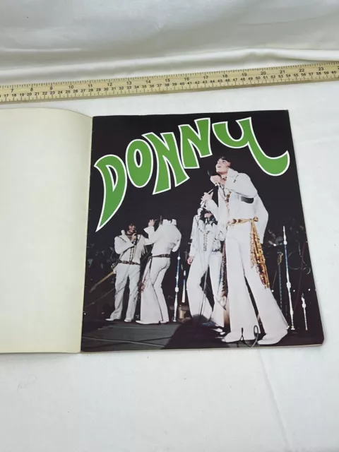 unused DONNY of the Fantastic Osmonds KEEPSAKE PHOTO ACTIVITY ALBUM unused 1974 2