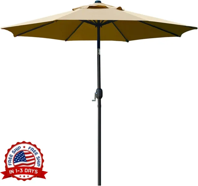 Sombrillas de para patio jardin sombrilla playa de exterior parasol umbrella NEW