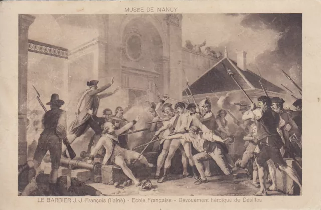 Carte postale ancienne MEURTHE-ET-MOSELLE NANCY musée LE BARBIER "Désilles"