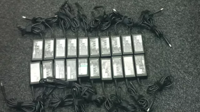 Job Lot 20 Pcs Hp Big Mouth 18.5V 3.33A Fully Tested Working