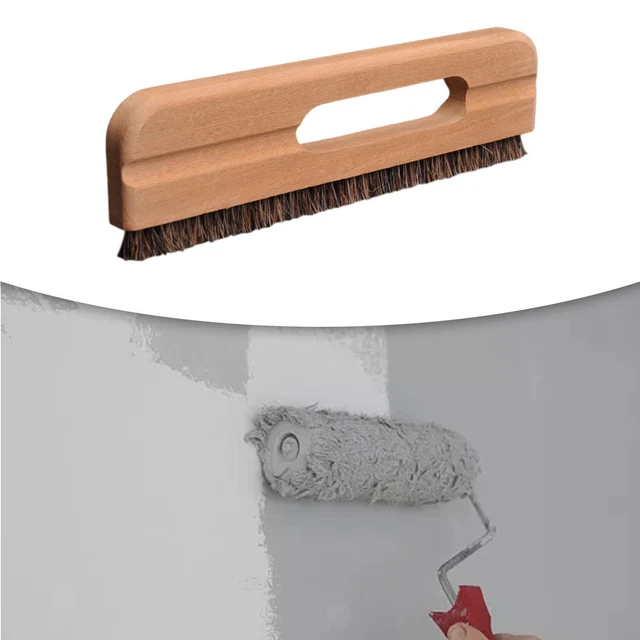 Brosse à papier peint Brosse à vêtements en bois pour comptoirs de cheminée