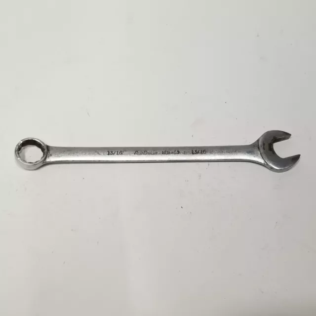 Llave de combinación NAPA, NDF 63, 13/16"" unidad 12 puntos hecha en EE. UU., 10"" de largo