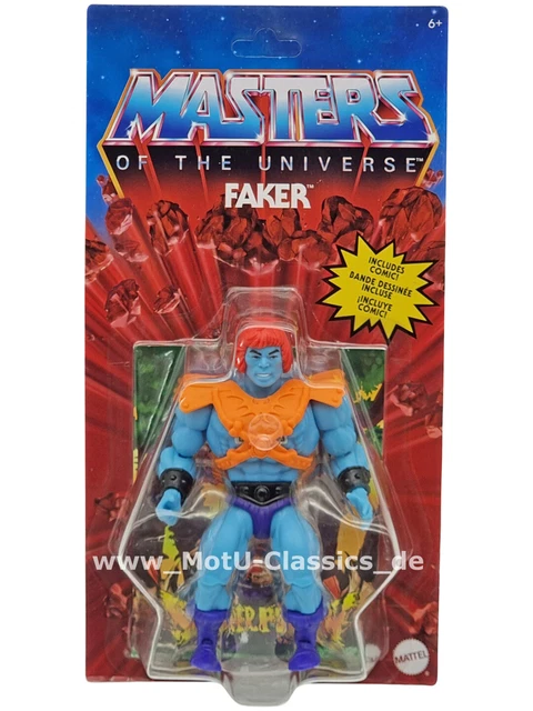 B-WARE# FAKER MOTU ORIGINS 2021 MATTEL Wave 5 Masters of the Universe NEU & OVP