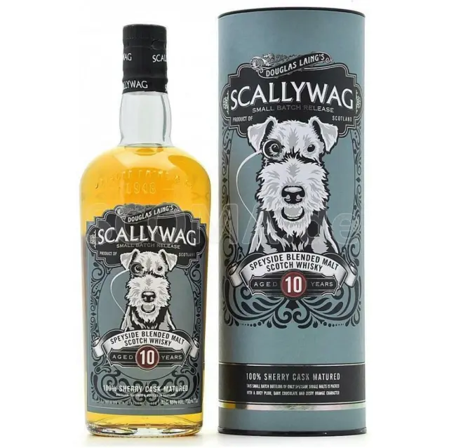 El Scallywag De Douglas Laing 10 Años Speyside Mezcló Whisky Escocés De Malta