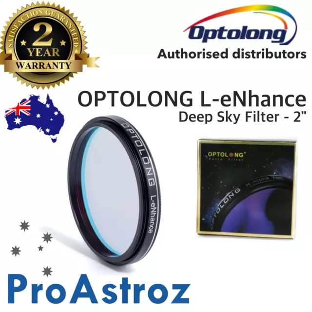 2" Optolong L-eNhance Filter for Deep Sky Imaging dual-band astronomy narrowband